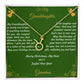 Zodiac Symbol Necklace Christmas Gift with Gift Box and Message Card for My Granddaughter