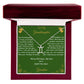 Zodiac Symbol Necklace Christmas Gift with Gift Box and Message Card for My Granddaughter