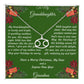 Christmas Gift Zodiac Necklace with Gift Box and Message Card for My Granddaughter