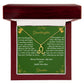Zodiac Symbol Necklace Christmas Gift with Gift Box and Message Card for My Granddaughter