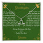 Zodiac Symbol Necklace Christmas Gift with Gift Box and Message Card for My Granddaughter