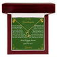 Zodiac Symbol Necklace Christmas Gift with Gift Box and Message Card for My Granddaughter